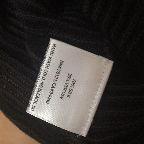 Eileen Fisher silk batwing top - Picture 5 of 5